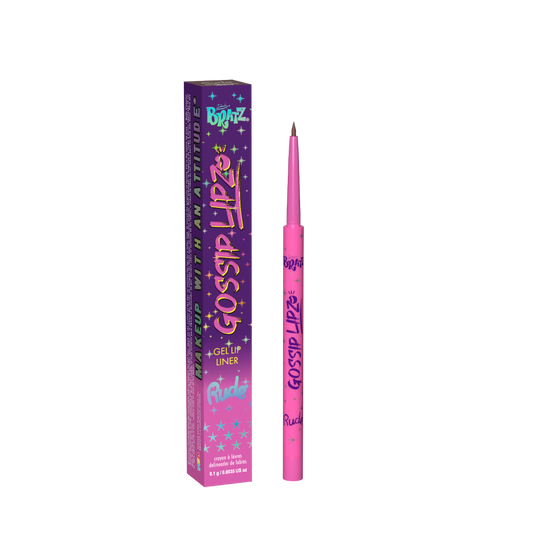RUDE Bratz Gossip Lipz Gel Lip Liner Shopaholic 0.0035 oz