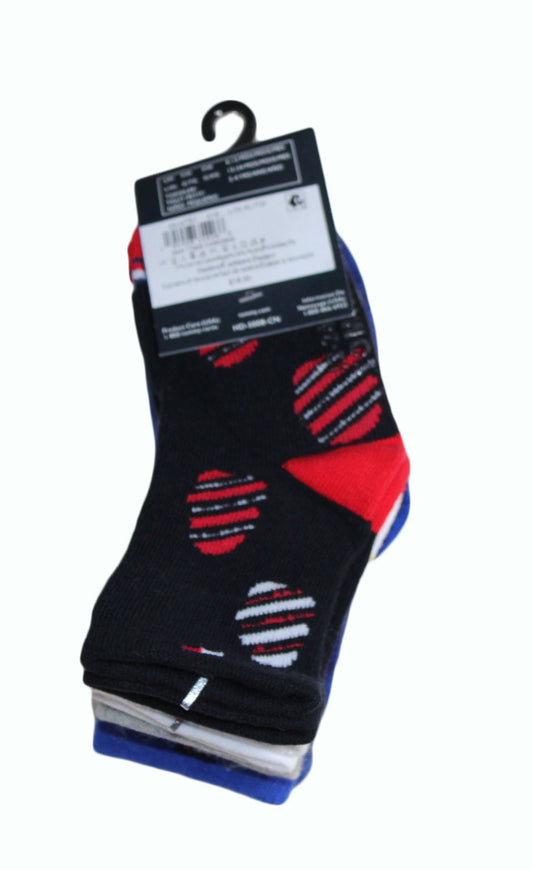 Infant Socks Tommy Hilfiger 4 Pairs Infant Crew Socks Size 12-24 Months Multi