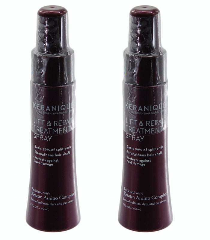 Hair Spray Keranique Lift & Repair Treament Spray 2 fl oz 2 Pack