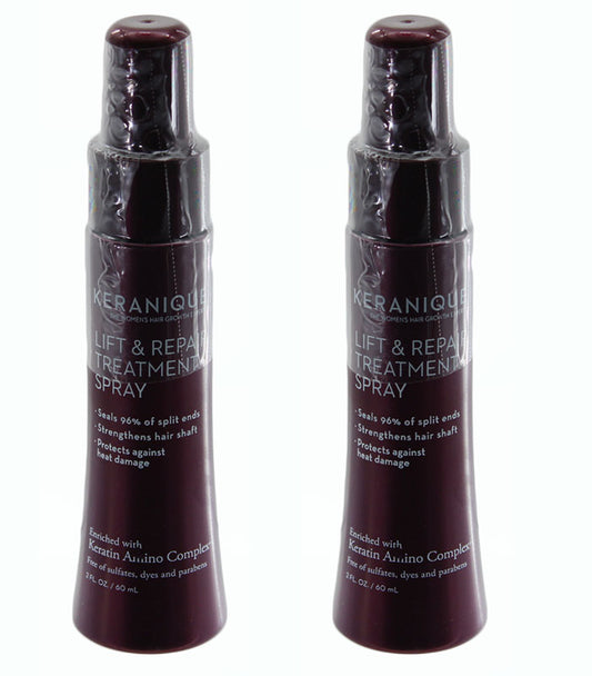 Hair Spray Keranique Lift & Repair Treament Spray 2 fl oz 2 Pack