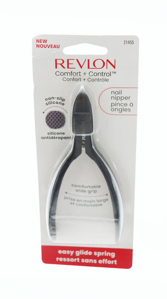 Nail Clipper Revlon Comfort + Control Nail Nipper Easy Glide Spring