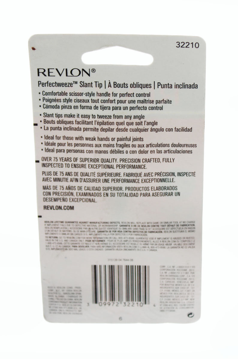 Tweezer Revlon Beauty Tools Perfectweeze with a Slanted Tip