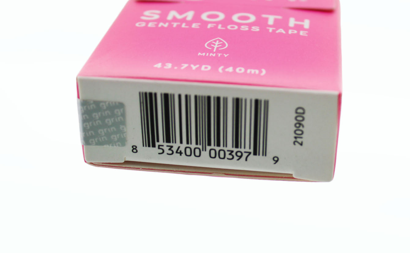 Dental Floss Grin Fine Floss Box 55 yd Pink 2 Pack