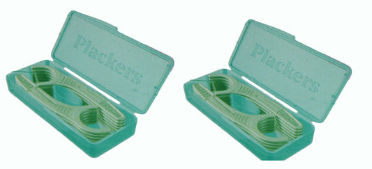 Dental Plackers Micro Mint Freshens Breath 24 Units Dental Flossers 2 Pack