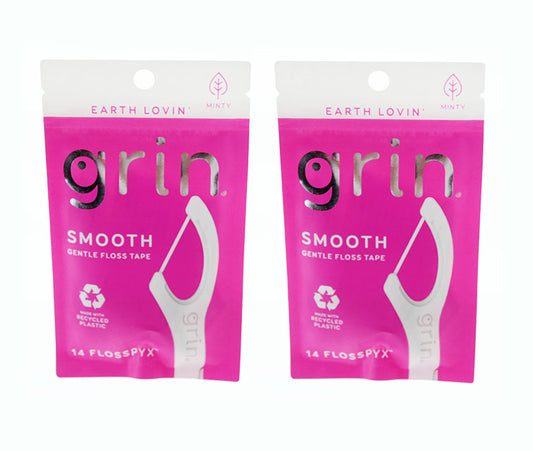 Dental Floss Grin Smooth Gentle Floss Tape14 Flosspyx