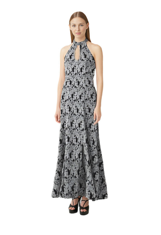 Women Dress Nightway Missy Women's Lace Scallop Keyhole Racer Trupet Dress Sz 8