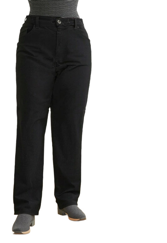 Women Jeans Gloria Vanderbilt Women's Amanda Classic Tapered Jean Black Size 14